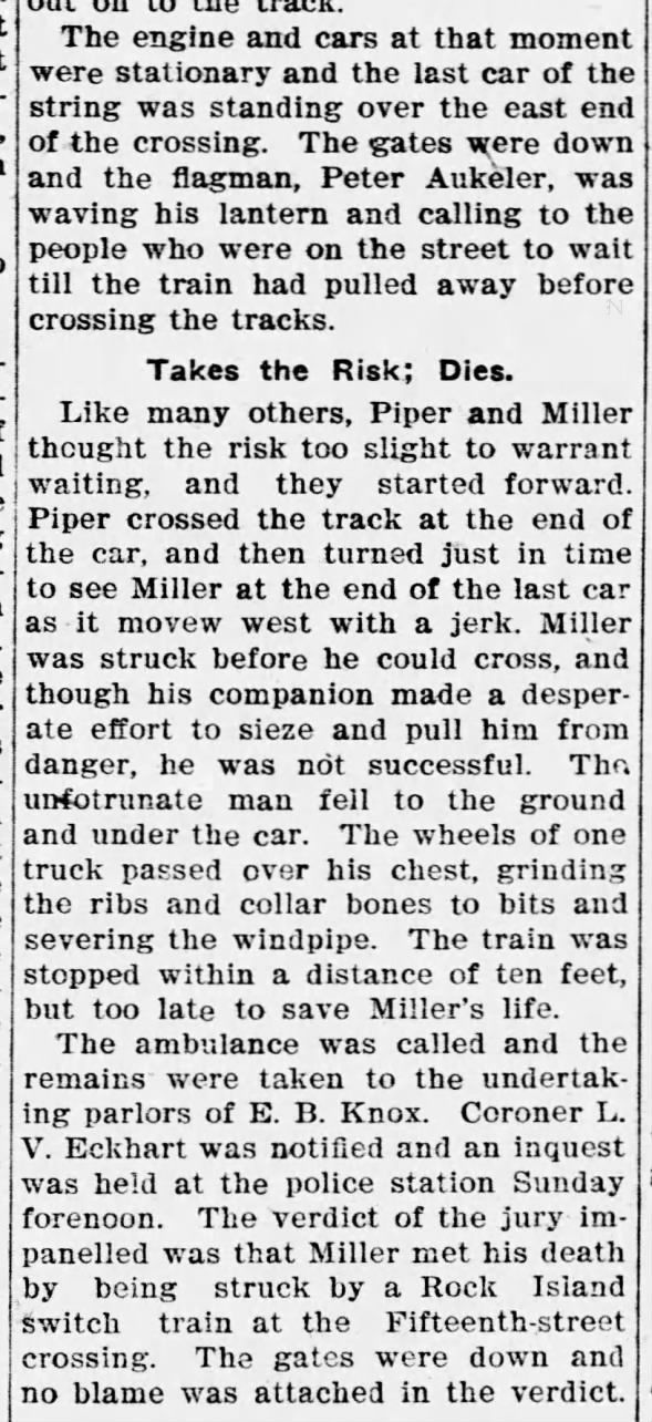 Clipping from The Dispatch